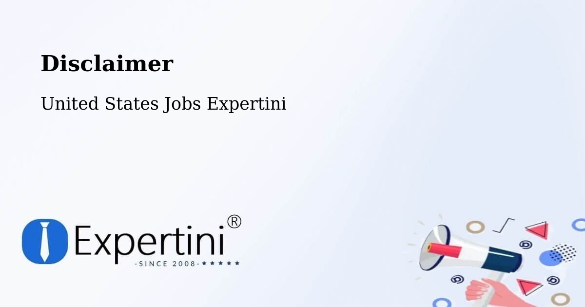 Disclaimer – North Augusta - United States Jobs Expertini